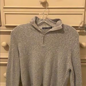 BRAND NEW brandy melville knitted quarter zip